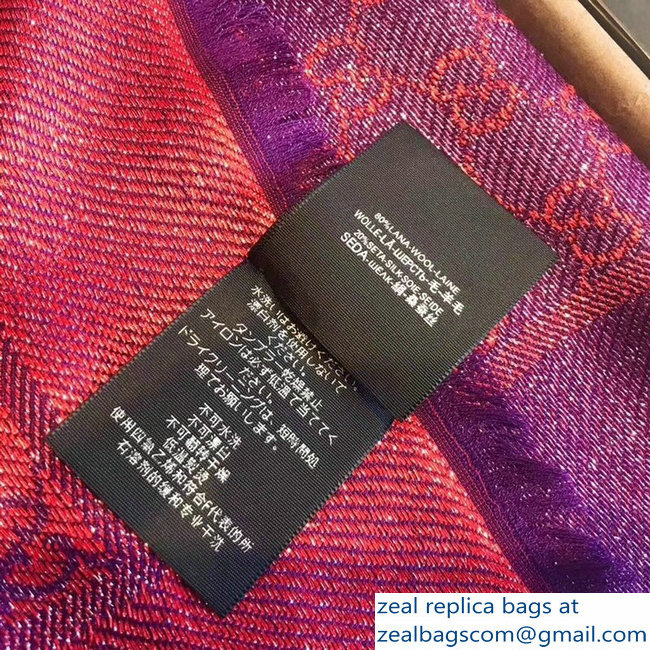 Gucci GG Wool Scarf 10 2018