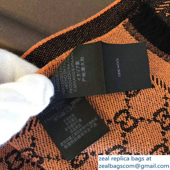 Gucci GG Wool Scarf 11 2018