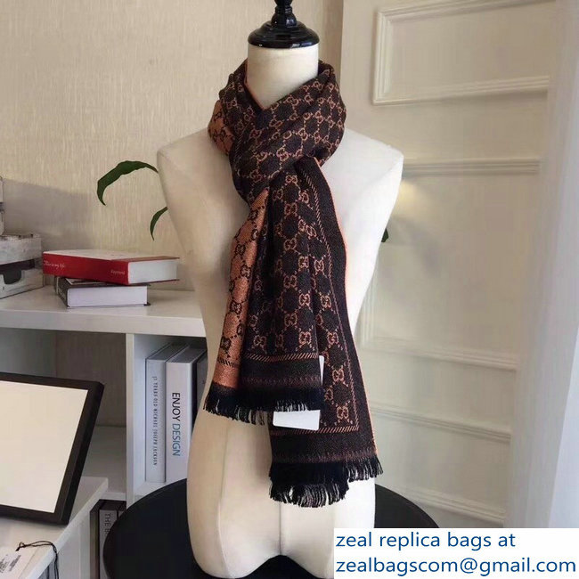 Gucci GG Wool Scarf 11 2018