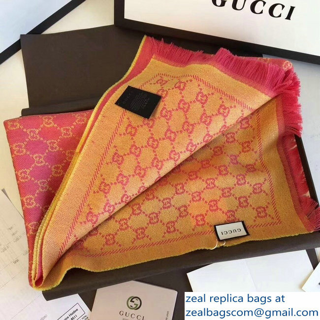 Gucci GG Wool Scarf 12 2018