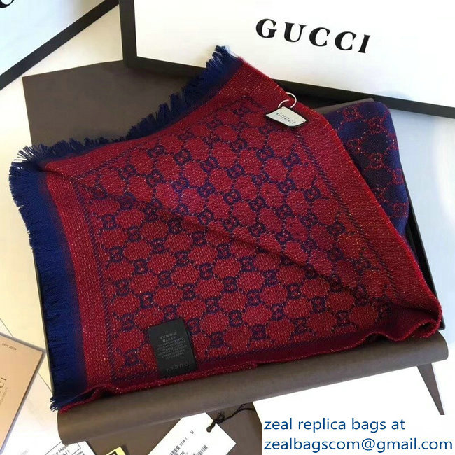 Gucci GG Wool Scarf 13 2018 - Click Image to Close