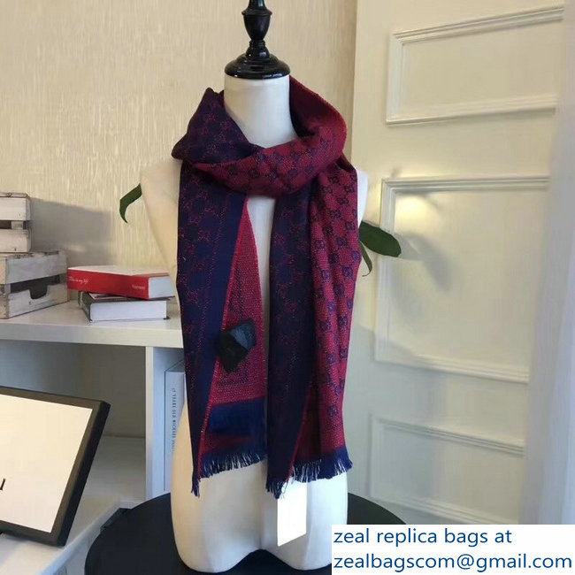 Gucci GG Wool Scarf 13 2018 - Click Image to Close