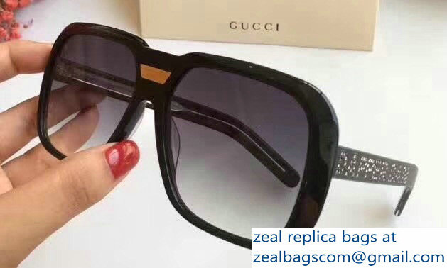 Gucci Gucci-Dapper Dan Sunglasses 06 2018 - Click Image to Close