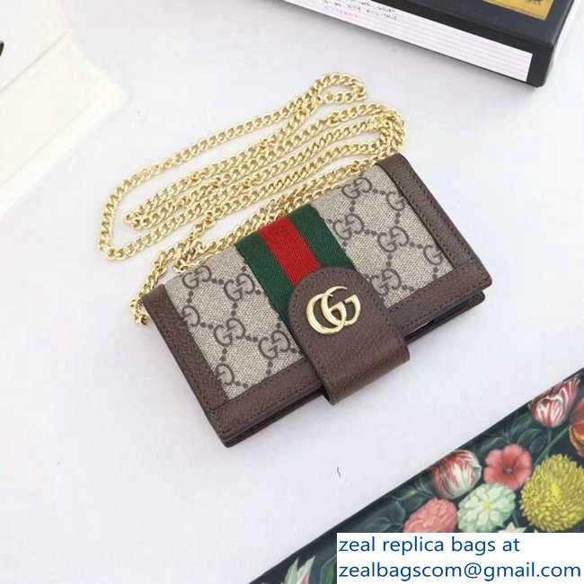 Gucci Ophidia GG Chain IPhone 7/8 Case 523163 2018 - Click Image to Close