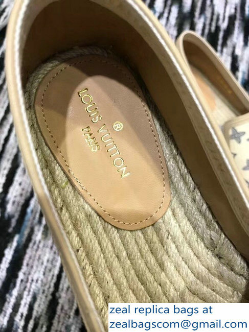 Louis Vuitton Bidart Espadrilles Printed Canvas Monogram Beige 2018 - Click Image to Close