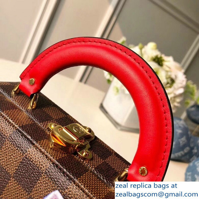 Louis Vuitton Damier Ebene Canvas LV Stories Box Bag N40048 2018 - Click Image to Close