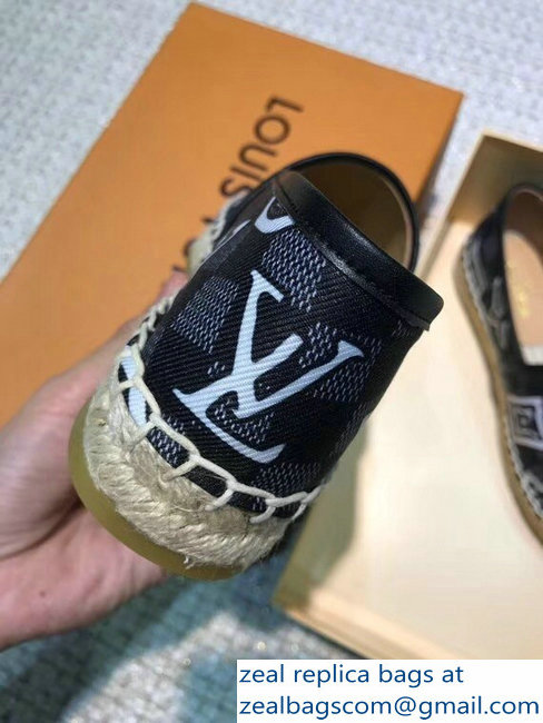 Louis Vuitton Espadrilles Printed Damier Graphite Canvas 2018