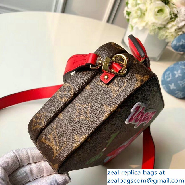 Louis Vuitton Monogram Canvas LV Stories Box Bag 2018