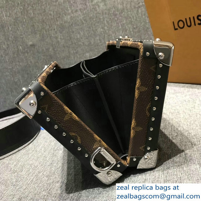 Louis Vuitton Monogram Canvas Trunk Box Petite Malle Shoulder Small Bag 2018 - Click Image to Close