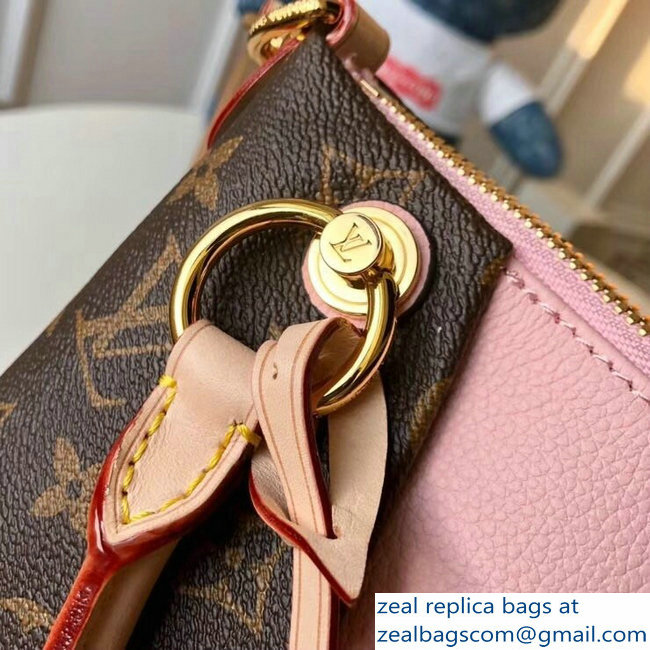 Louis Vuitton Monogram Canvas V Tote BB Bag M43967 Rose Poudre 2018