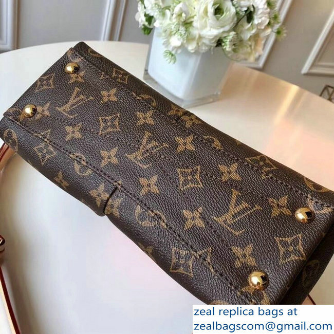 Louis Vuitton Monogram Canvas V Tote BB Bag M43967 Rose Poudre 2018 - Click Image to Close