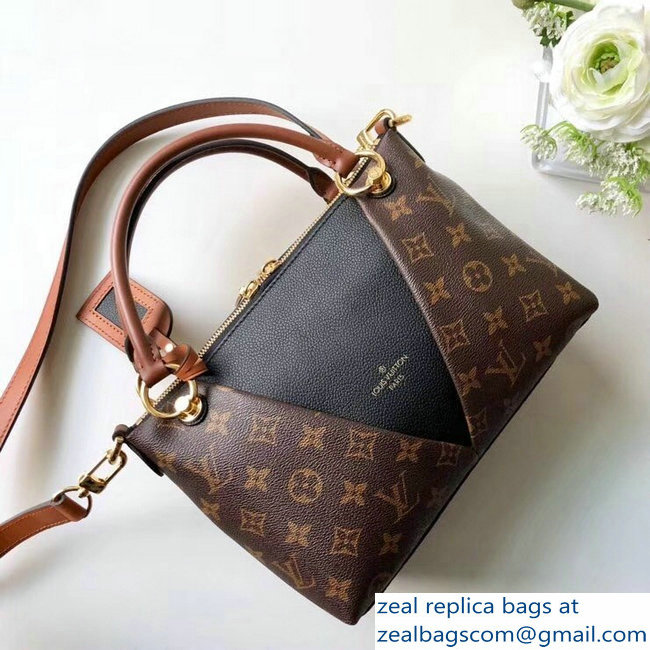 Louis Vuitton Monogram Canvas V Tote BB Bag M43976 Noir 2018