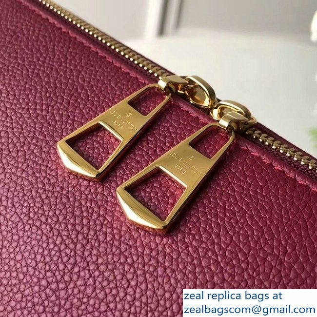 Louis Vuitton Monogram Canvas V Tote MM Bag M43949 Bordeaux 2018 - Click Image to Close