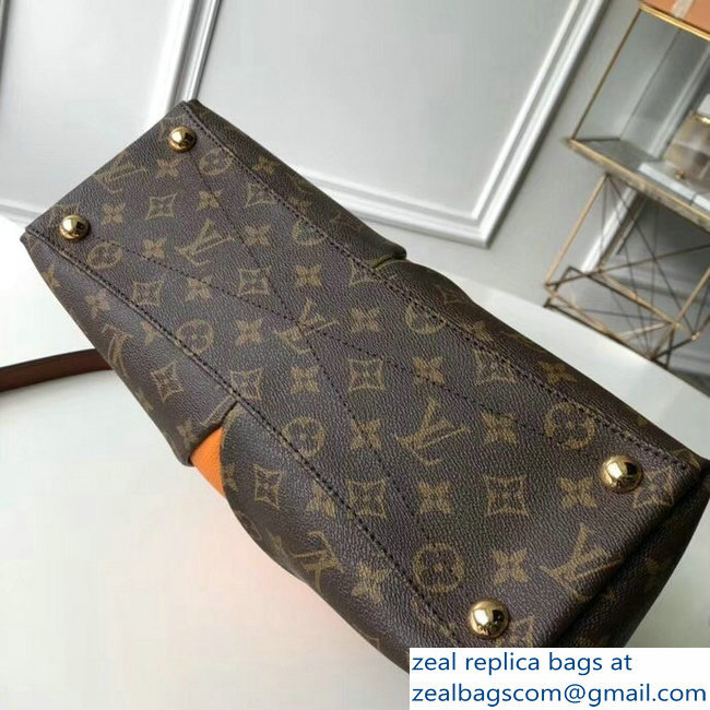 Louis Vuitton Monogram Canvas V Tote MM Bag M43951 Safran 2018