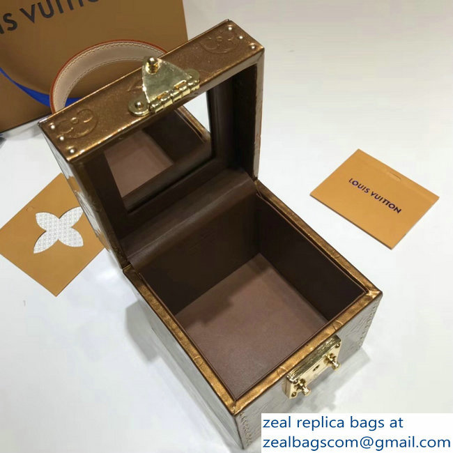 Louis Vuitton Monogram Vernis Bleecker Box Bag M52464 Brown 2018 - Click Image to Close