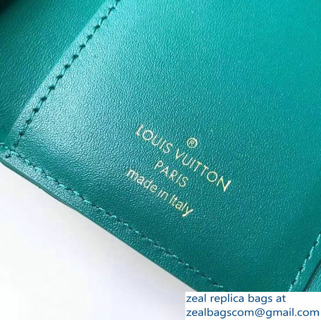 Louis Vuitton New Wave Compact Wallet Green 2018
