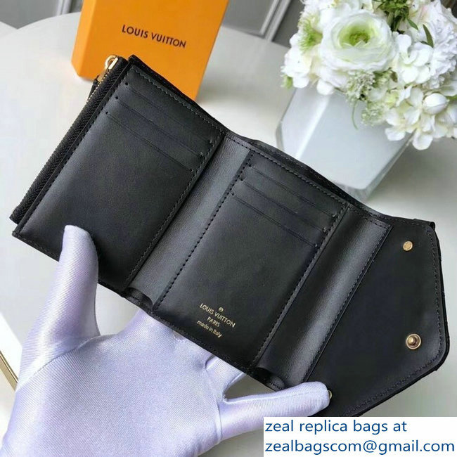Louis Vuitton New Wave Compact Wallet M63427 Black 2018 - Click Image to Close