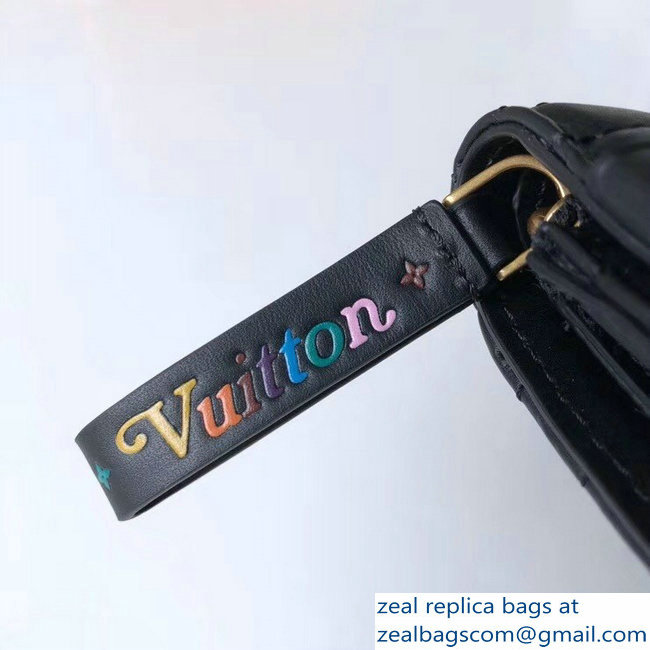 Louis Vuitton New Wave Compact Wallet M63427 Black 2018