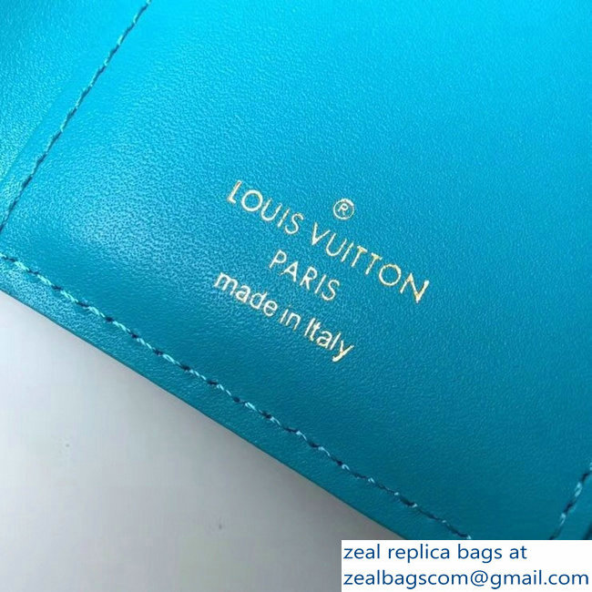 Louis Vuitton New Wave Compact Wallet Malibu Green 2018