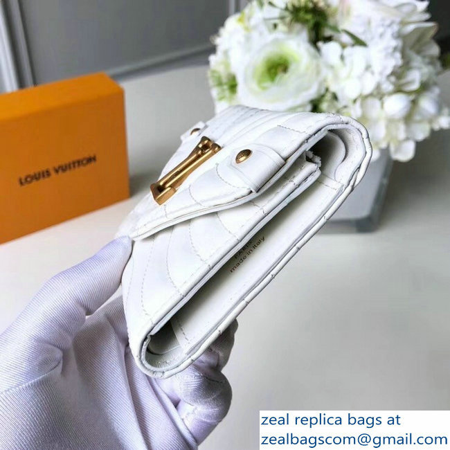 Louis Vuitton New Wave Compact Wallet White 2018