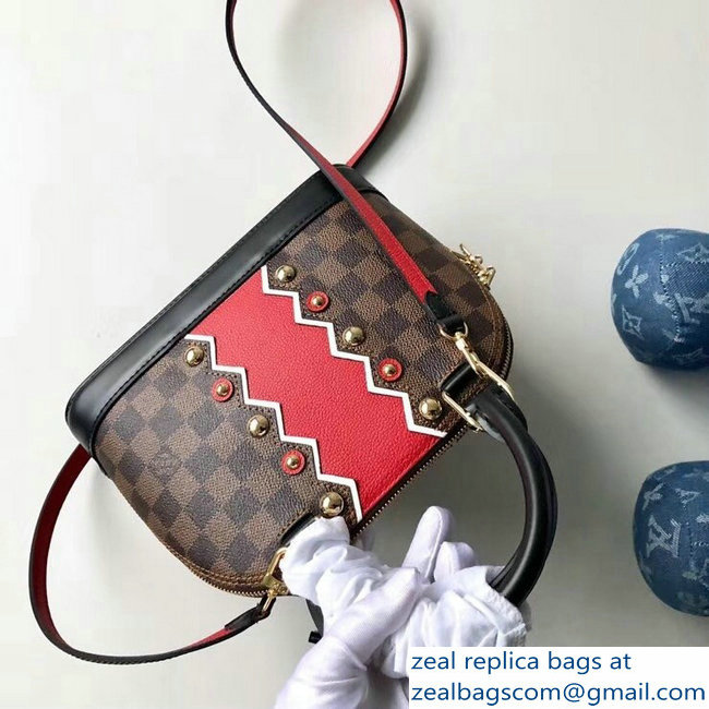 Louis Vuitton Damier Ebene Canvas Alma BB Bag N40046 Karakoram 2018 - Click Image to Close