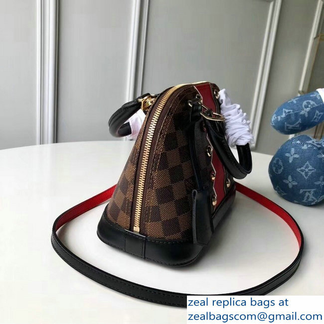 Louis Vuitton Damier Ebene Canvas Alma BB Bag N40046 Karakoram 2018