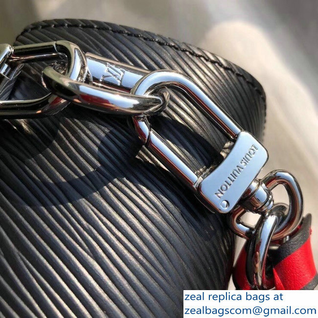 Louis Vuitton Epi Charm Twist MM Bag M52503 Noir 2018 - Click Image to Close