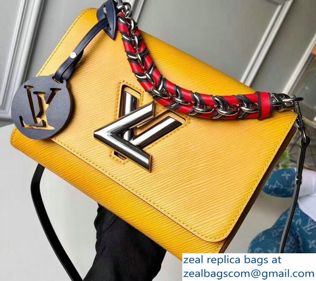 Louis Vuitton Epi Charm Twist MM Bag Vert Acide 2018 - Click Image to Close