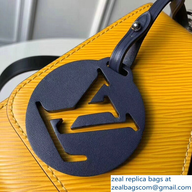 Louis Vuitton Epi Charm Twist MM Bag Vert Acide 2018