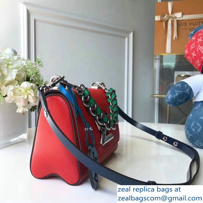 Louis Vuitton Epi Charm Twist PM Bag Coquelicot 2018