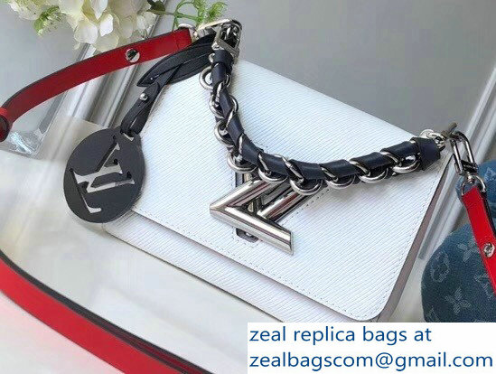 Louis Vuitton Epi Charm Twist PM Bag M52506 Blanc 2018