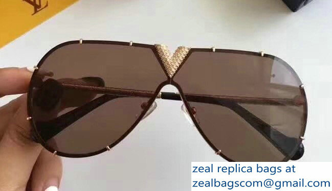 Louis Vuitton LV Drive Strass Sunglasses 05 2018