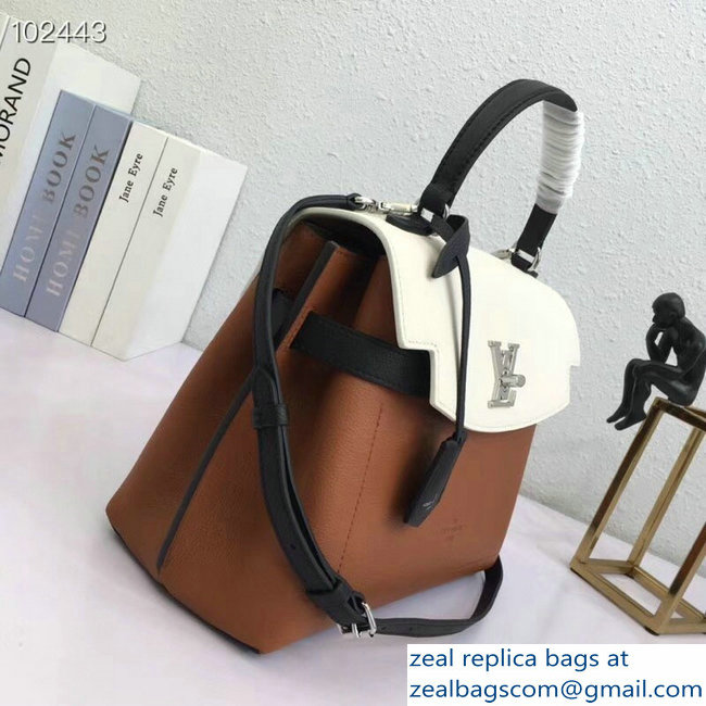 Louis Vuitton Lockme Ever Bag M52360 Caramel Creme Noir 2018