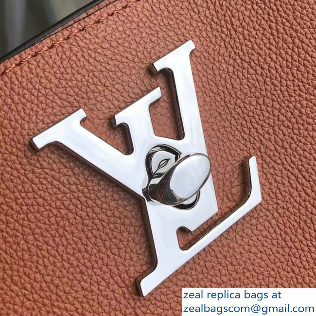 Louis Vuitton Lockme Go Tote Bag Brown 2018
