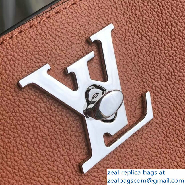 Louis Vuitton Lockme Go Tote Bag Brown 2018