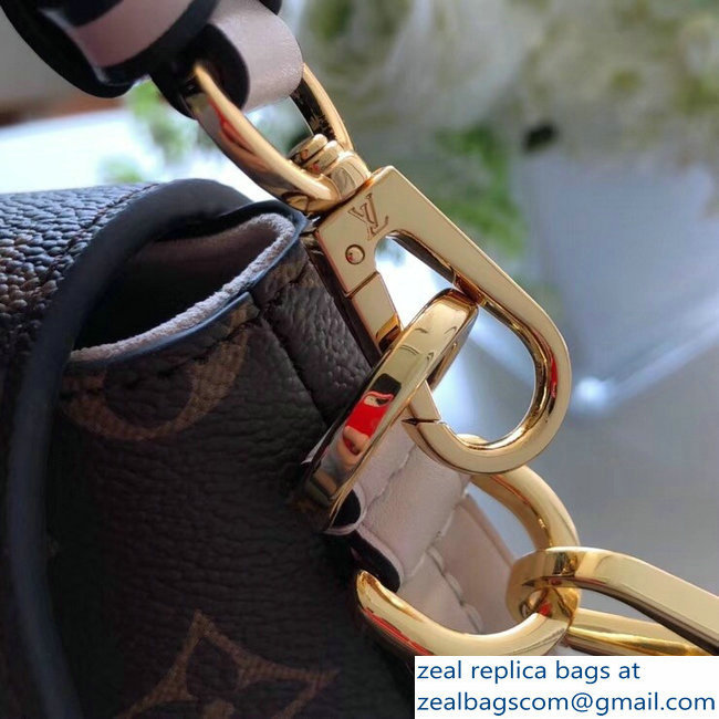 Louis Vuitton Monogram Canvas Braided Handle Beaubourg MM Bag M43953 White 2018 - Click Image to Close