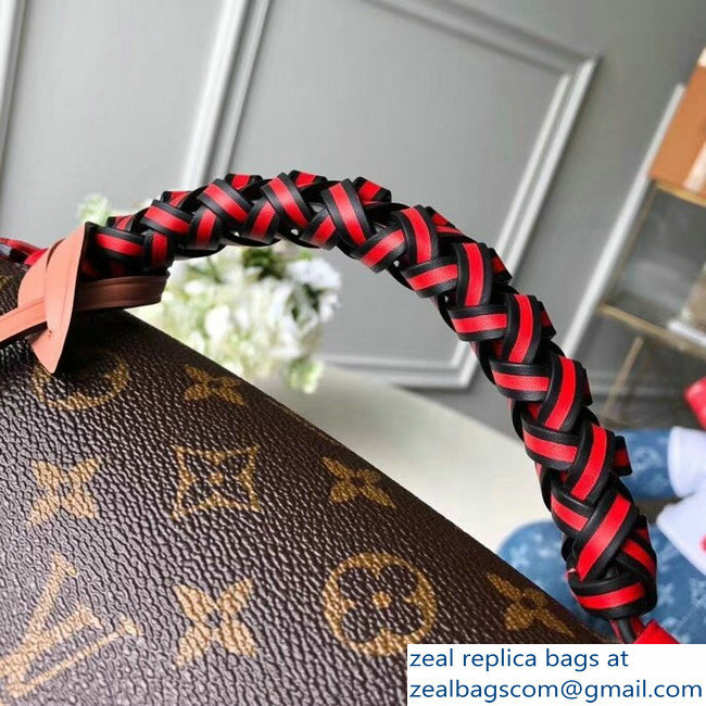 Louis Vuitton Monogram Canvas Braided Handle Pochette Metis Bag M43984 2018 - Click Image to Close