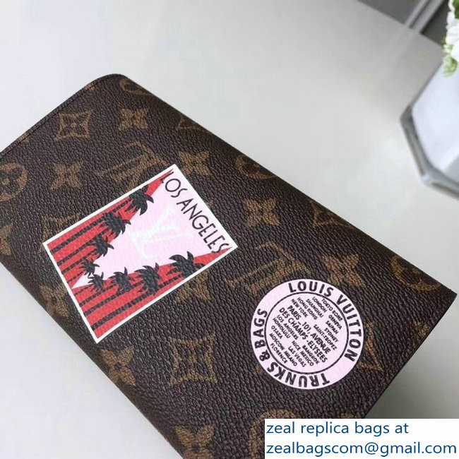 Louis Vuitton Monogram Canvas Sarah Wallet My LV World Tour Grand Hotel 2018 - Click Image to Close