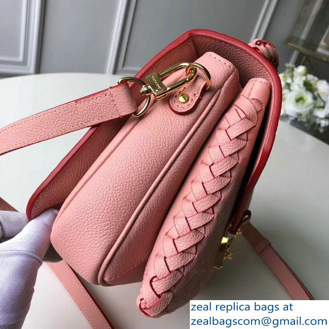 Louis Vuitton Monogram Empreinte Braided Handle Pochette Metis Bag Pink 2018