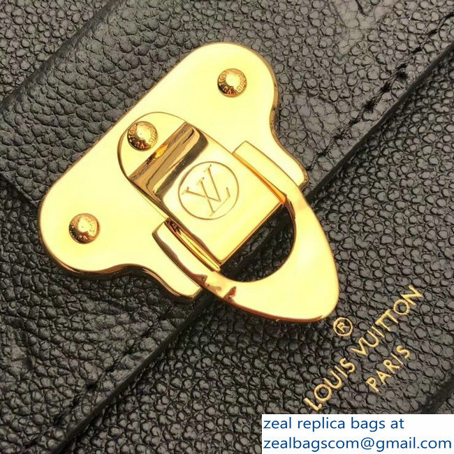 Louis Vuitton Monogram Empreinte Chain Wallet M63398 Noir 2018 - Click Image to Close