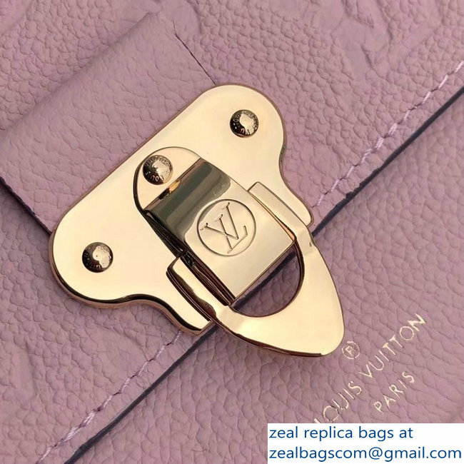 Louis Vuitton Monogram Empreinte Chain Wallet M63399 Rose Poudre 2018 - Click Image to Close