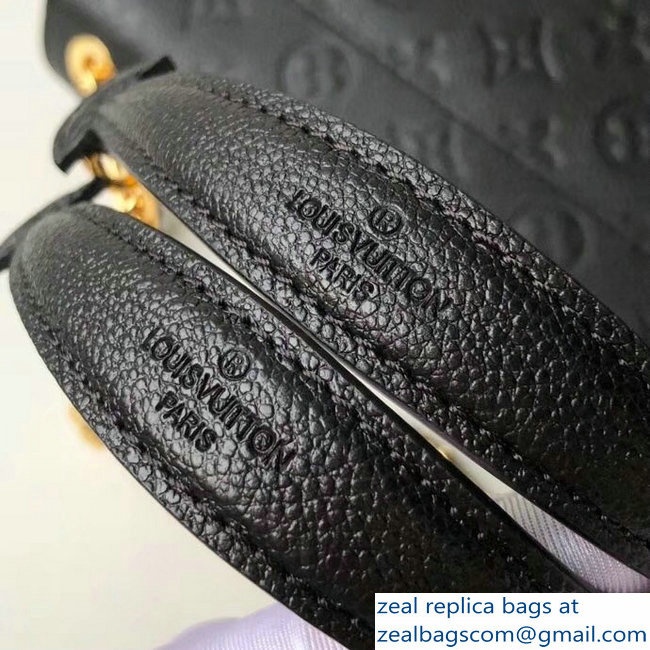 Louis Vuitton Monogram Empreinte Vavin PM Bag M44151 Noir 2018 - Click Image to Close