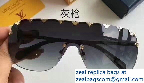 Louis Vuitton Monogram Flower Purple Rain Sunglasses 07 2018