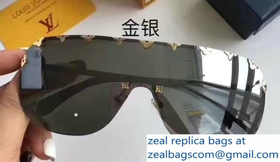 Louis Vuitton Monogram Flower Purple Rain Sunglasses 09 2018