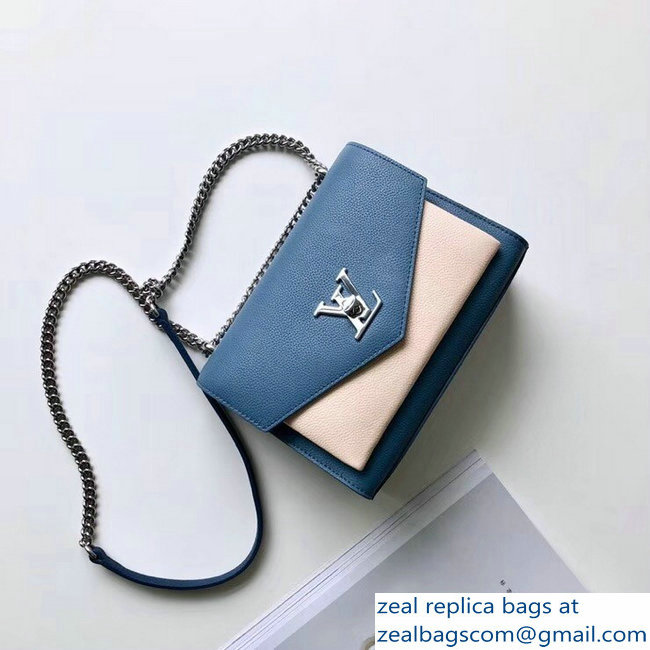 Louis Vuitton Mylockme BB Bag Bleu Jean 2018