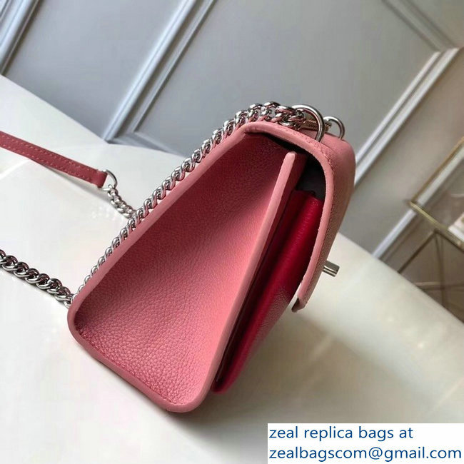 Louis Vuitton Mylockme BB Bag M51492 Rose Boudoir Lie de Vin Creme 2018