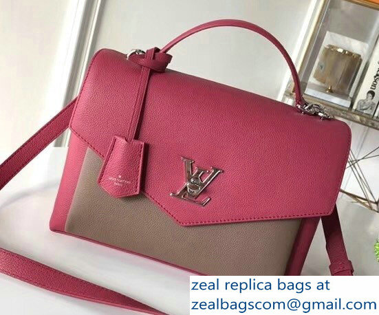 Louis Vuitton Mylockme Bag Fuchsia/Camel 2018
