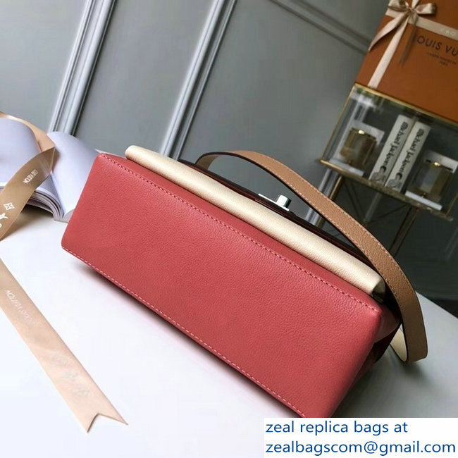 Louis Vuitton Mylockme Bag M53506 Vieux Rose Sesame Creme 2018