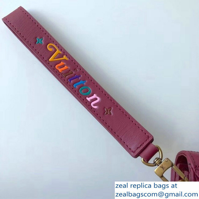 Louis Vuitton New Wave Long Wallet Burgundy 2018 - Click Image to Close