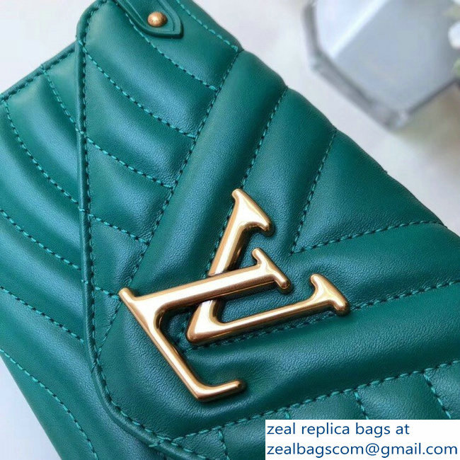 Louis Vuitton New Wave Long Wallet Green 2018 - Click Image to Close